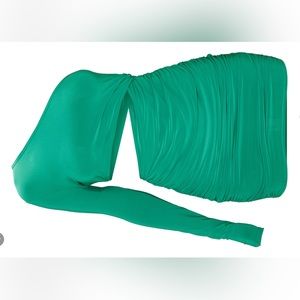 Green dress